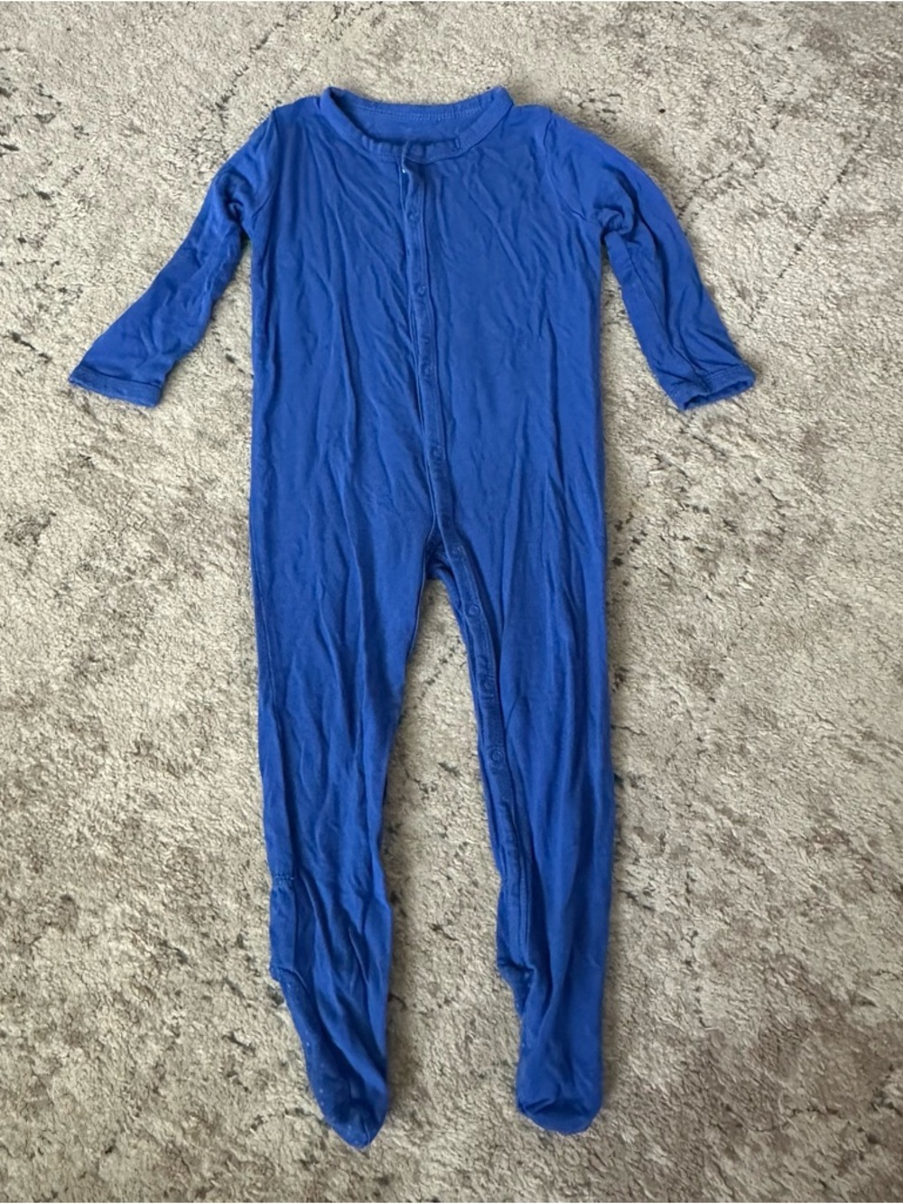 Kyte BABY Blue Snap Footie